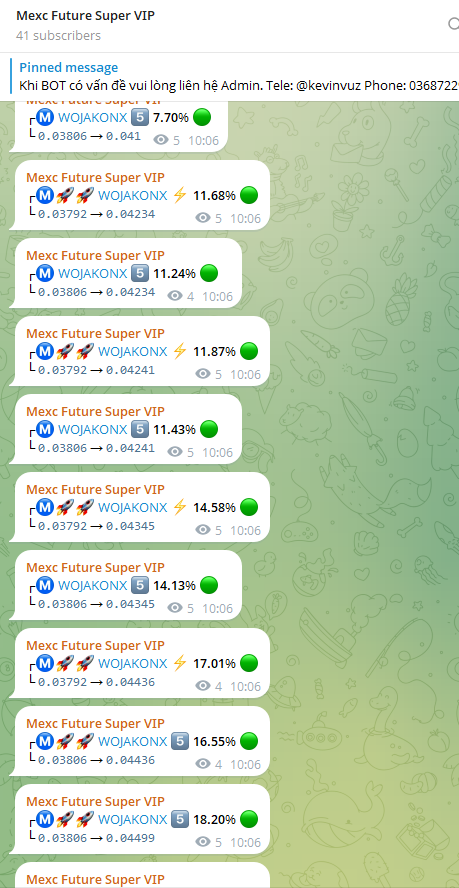 Bot MEXC Biến Động